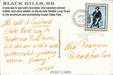 All images Copyright &copy; 1997 - 2000 WriteLine. All Rights Reserved. Calamity Jane postage stamp