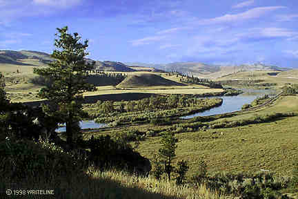 All images Copyright &copy; 1997 - 2000 WriteLine. All Rights Reserved. On the Lewis and Clark Trail