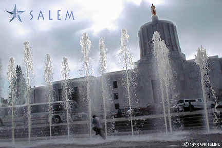 All images Copyright &copy; 1997 - 2000 WriteLine. All Rights Reserved. Oregon Statehouse