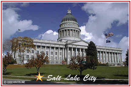 All images Copyright &copy; 1997 - 2000 WriteLine. All Rights Reserved. Utah capitol
