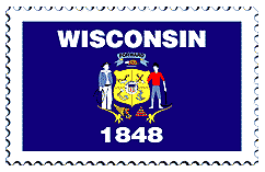 Copyright &copy; 1998 WriteLine. All Rights Reserved. Wisconsin flag